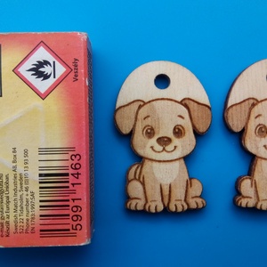 Kutyusos zsinórdísz. Kapucni vagy beépített kabát-öv zsinórjára, tornazsákra, táskára, tükőrre, karácsonyfára, kulcsra. - ruha & divat - öv & övcsat - egyéb kellék - Meska.hu