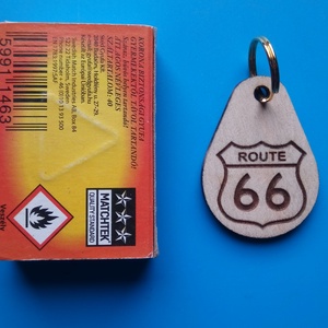 ROUTE 66 kulcstartó. - táska & tok - kulcstartó & táskadísz - kulcstartó - Meska.hu