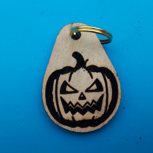 Töklámpás kulcstartó. Haloween tök mintás.  - táska & tok - kulcstartó & táskadísz - kulcstartó - Meska.hu