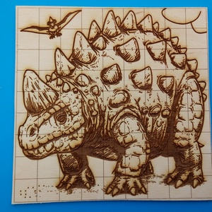 Dinoszaurusz kirakó játék. 9x9 kocka. - Meska.hu