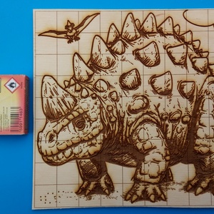 Dinoszaurusz kirakó játék. 9x9 kocka. - játék & sport - puzzle - kirakó, kocka kirakó - Meska.hu