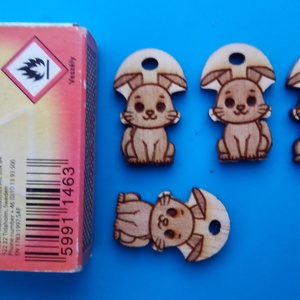 Nyuszis cipőfűződísz. (nyúl, nyuszi,  nyulas mintával.) - ékszer - lábdísz és testékszer - lábgyűrű és lábdísz - Meska.hu