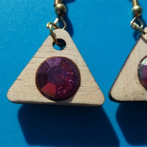 Színjátszó strasszos buli fülbevaló. Karácsonyra, szilveszterre, mikulásra, vidám házibuliba, koncertre vagy ajándékba. - esküvő - ékszer - fülbevaló - Meska.hu