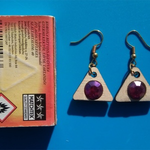 Színjátszó strasszos buli fülbevaló. Karácsonyra, szilveszterre, mikulásra, vidám házibuliba, koncertre vagy ajándékba. - esküvő - ékszer - fülbevaló - Meska.hu