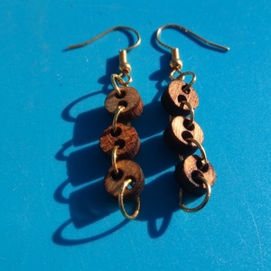 Fülbevaló lánc. Lógó füldíszek készítéséhez egyedi alapanyag, alkatrész. Kreatív kivitelezőknek/gyártóknak/hobbystáknak. - kellékek & szerszámok - hobby fa alapanyag - egyéb fatermék - Meska.hu