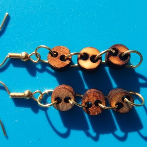 Fülbevaló lánc. Lógó füldíszek készítéséhez egyedi alapanyag, alkatrész. Kreatív kivitelezőknek/gyártóknak/hobbystáknak. - kellékek & szerszámok - hobby fa alapanyag - egyéb fatermék - Meska.hu