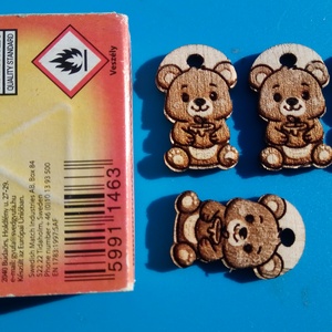 Macis cipőfűződísz. Medvés, maci, medve mintás dísz. Karlánc, bokalánc alapanyag. - ékszer - lábdísz és testékszer - lábgyűrű és lábdísz - Meska.hu