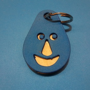 Kék, Nevető kulcstartó Vidám gyerekeknek vicces felnőtteknek, humoros öregeknek vagy szomorúaknak ajándékba.  - Meska.hu