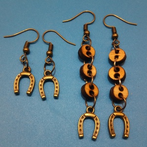 Szerencsepatkós fülbevaló. Szerencsehozó füldísz. Szerencsés ajándék. Arany, ezüst, bronz. Szilveszterre, karácsonyra. - esküvő - ékszer - fülbevaló - Meska.hu