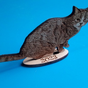 Saját fotód alapján készített gravírozott vitrin dísz. Egyedi talpfelirattal, kétoldalas kidolgozással. (2 db csomag.), Esküvő, Dekoráció, Asztaldísz, Gravírozás, pirográfia, MESKA