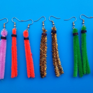 Boa fülbevalók Pirosboa, Narancsboa, Zöldboa, Rózsaboa várja új fülének jelentkezését. Lányoknak hölgyeknek alkalmi dísz - ékszer - fülbevaló - lógó fülbevaló - Meska.hu