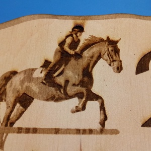 Megrendelésre készült lovas Menyhárt tábla. - otthon & életmód - ház & kert - névtábla - Meska.hu