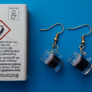 Farsangi söröskorsó fülbevaló több akasztó Farsang, buli, vidám összejövetel, haveri találkozó, kocsma party, vidámság - esküvő - ékszer - fülbevaló - Meska.hu