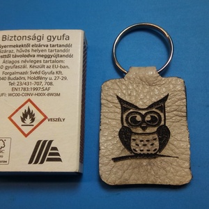 Baglyos kulcstartó. Bagoly minta, gyerek öröm. Ajándékba: fiúnak, lánynak, ovisnak, iskolásnak. Minden gyereknek kiváló. - táska & tok - kulcstartó & táskadísz - kulcstartó - Meska.hu