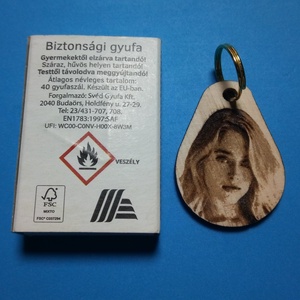 Valentin-napi ajándék. Portré kulcstartó, szerelmed képével egyedileg elkészítve. (A minta női arc is megvásárolható.) 3 - táska & tok - kulcstartó & táskadísz - kulcstartó - Meska.hu