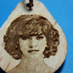 Szerelmi ajándék. Portré kulcstartó, szerelmed képével egyedileg elkészítve. (A minta női arc is megvásárolható.) 5 - táska & tok - kulcstartó & táskadísz - kulcstartó - Meska.hu