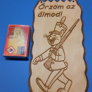 Húsvéti gyerek ajándék. Szép, gravírozott álomőrző. Őrangyal kép gyerekszobába, gyerekágy fölé, megnyugtatásnak, dísznek - otthon & életmód - dekoráció - kép & falikép - fából készült kép - Meska.hu