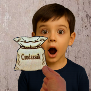 Csodazsák! Avagy: Zsákbabari � Zsákbapipi. Gyerekjáték vagy bűvésztrükk. Játék, bűvész hajlamú gyereknek, felnőttnek., Játék & Sport, Készségfejlesztő és Logikai játék, Szín és formaválogató játékok, Gravírozás, pirográfia, MESKA