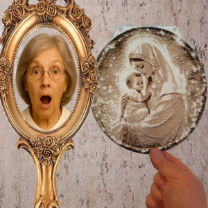 Mária gyermekkel. Húsvéti ajándék idősebbeknek, vallásos érzelműeknek. Gravírozott fa falikép., Otthon & Életmód, Dekoráció, Kép & Falikép, Fából készült kép, Gravírozás, pirográfia, MESKA