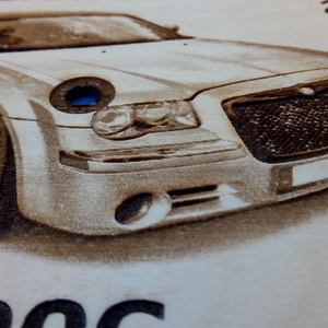 Húsvétra, ajándékba: Chrysler 300C mintás falióra. USA autó rajongónak, veteránosnak. - otthon & életmód - dekoráció - fali és függő dekoráció - falióra & óra - Meska.hu