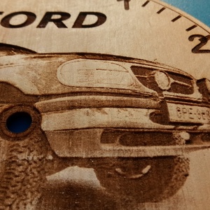 Ford Explorer mintás falióra. Ajándékba: USA autó rajongónak, veteránosnak. - otthon & életmód - dekoráció - fali és függő dekoráció - falióra & óra - Meska.hu