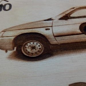 LADA 2112 mintás falióra. Ajándékba: autó rajongónak, veteránosnak. - otthon & életmód - dekoráció - fali és függő dekoráció - falióra & óra - Meska.hu