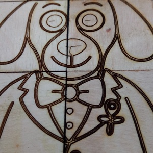 Kutya vőlegény, macska / cica menyasszony. Kirakós játék esküvőre, kisgyerekeknek, de főleg gyerekvigyázóknak. - játék & sport - puzzle - kirakó, kocka kirakó - Meska.hu