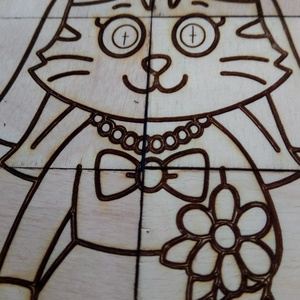 Kutya vőlegény, macska / cica menyasszony. Kirakós játék esküvőre, kisgyerekeknek, de főleg gyerekvigyázóknak. - játék & sport - puzzle - kirakó, kocka kirakó - Meska.hu