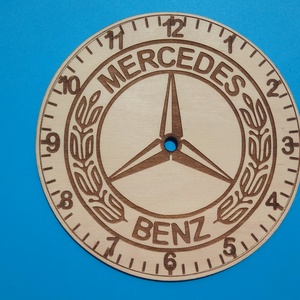 Mercedes mintás falióra, Merci rajongóknak, veterán autósoknak. - Meska.hu