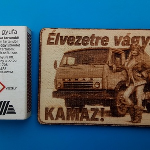 Kamaz mintás hűtőmágenes. Élvezetre vágysz? felirattal, lánnyal. - otthon & életmód - konyhafelszerelés, tálalás - konyhai dekoráció - hűtőmágnes - Meska.hu