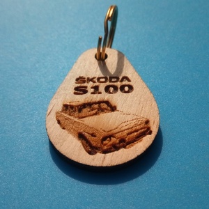 Skoda S100 mintás kulcstartó.  - táska & tok - kulcstartó & táskadísz - kulcstartó - Meska.hu