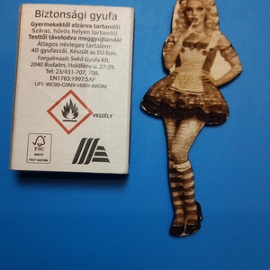 Halloween csaj. Gravírozott karácsonyfadísz. Visszapillantóra, hátizsákra, táskára, gyerekszobába szekrényajtóra. - karácsony - karácsonyi lakásdekoráció - karácsonyfadíszek - Meska.hu