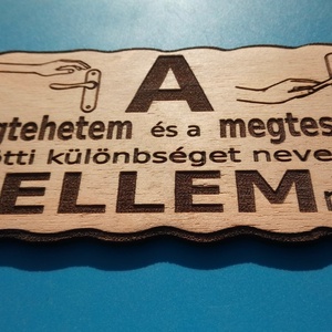 Bölcsesség tábla.  Bölcselet a becsületről, gyerekeknek, felnőtteknek, otthonba, iskolába. - otthon & életmód - dekoráció - kép & falikép - fából készült kép - Meska.hu