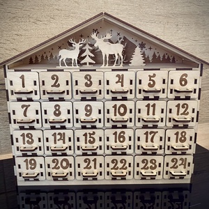 Adventi naptár - karácsony - adventi díszek - adventi naptár - Meska.hu