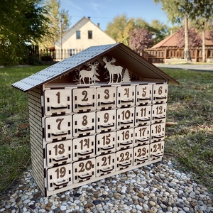 Adventi naptár - karácsony - adventi díszek - adventi naptár - Meska.hu