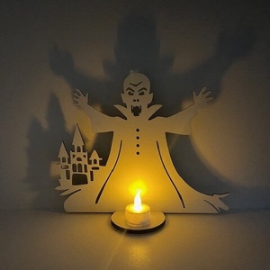 Vámpír lámpás, Otthon & Életmód, Dekoráció, Halloween, Halloweeni lámpás, Famegmunkálás, MESKA