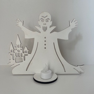 Vámpír lámpás - otthon & életmód - dekoráció - halloween - halloweeni lámpás - Meska.hu