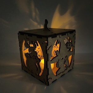 Hallooween lámpás - Meska.hu