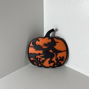 Halloveen Boszorkány dísz - Meska.hu