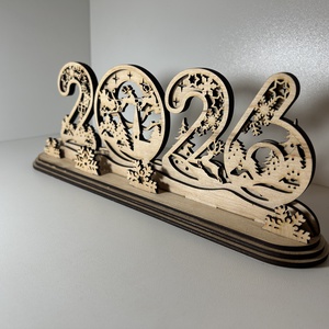 2026-os Karácsonyi és Újévi asztaldísz  - karácsony - adventi díszek - adventi asztaldísz - Meska.hu