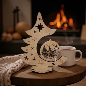 Fenyő - karácsony - adventi díszek - adventi ablakdekoráció - Meska.hu