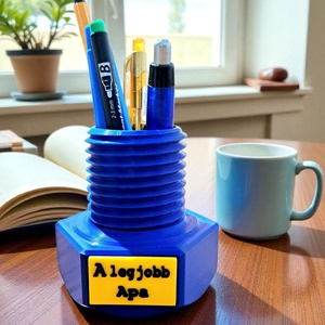 Csavar Formájú Szerszámos- és Ceruzatartó - otthon & életmód - papír, írószer - ceruza & toll - Meska.hu