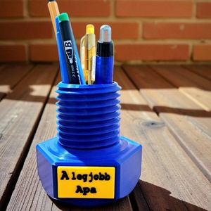Csavar Formájú Szerszámos- és Ceruzatartó - otthon & életmód - papír, írószer - ceruza & toll - Meska.hu