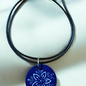 Kékfestő fülbevaló - esküvő - ékszer - ékszerszett - Meska.hu