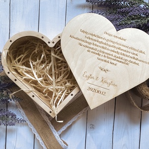 Esküvői szülőköszöntő doboz Anyaköszöntő box - Meska.hu