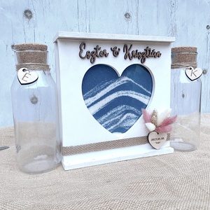 Esküvői homokceremónia szett - esküvő - emlék & ajándék - nászajándék - ceremónia szett - Meska.hu