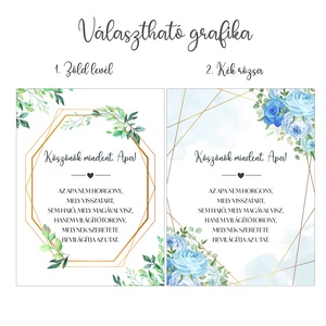 Esküvői Szülőköszöntő Ajándék � Matricás bortartó - esküvő - emlék & ajándék - szülőköszöntő ajándék - Meska.hu