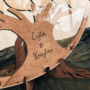 Alternatív vendégkönyv � fa - esküvő - emlék & ajándék - vendégkönyv - Meska.hu