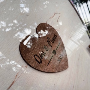 Alternatív vendégkönyv � szív - esküvő - emlék & ajándék - vendégkönyv - Meska.hu