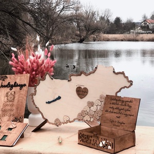 Alternatív vendégkönyv � Magyarország - esküvő - emlék & ajándék - vendégkönyv - Meska.hu